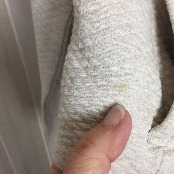 CAbi Womens "Ryder" Jacket Size XS Light Beige "Quited Look" - Picture 8 of 9